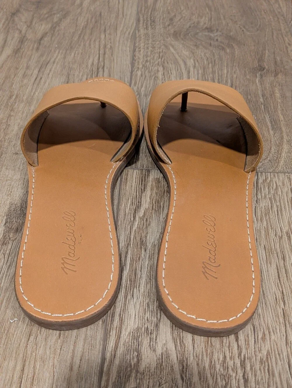 Madewell The Boardwalk Post Slide Sandal 7.5